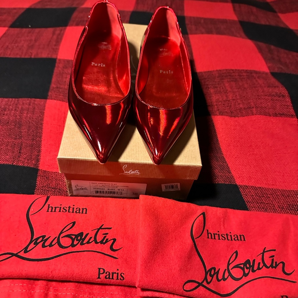 Christian Louboutin Hot Chickita Flat